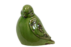 Beautiful and Cute Ceramic Bird (Green)