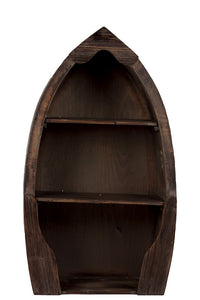 Egg Shaped Customary Styled Wooden Cabinet