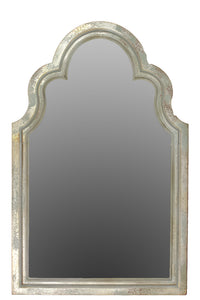 Execptional and Beautiful Traditional Arc Shaped Wooden Mirror