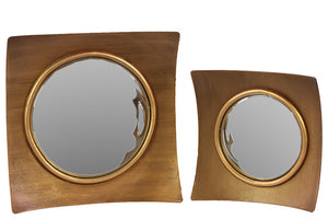 Lexington’s Alluring  Metal Mirror Set of Two