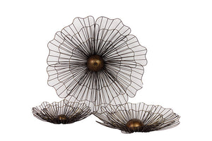 Attractive and Stunning Metal Flowers Set of Three