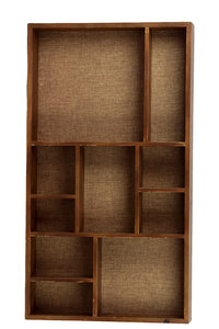 Classic and Contemporary Wooden Wall Functional Shelf