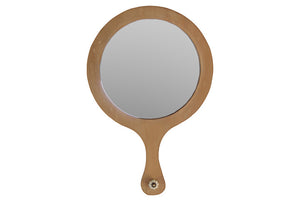 Classy yet Simple Wooden Frame Mirror with Hook