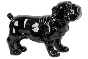 Adorable piece of Ceramic Black Dog