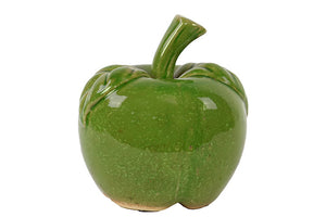 Decorative Luscious Ceramic Green Apple (Large)