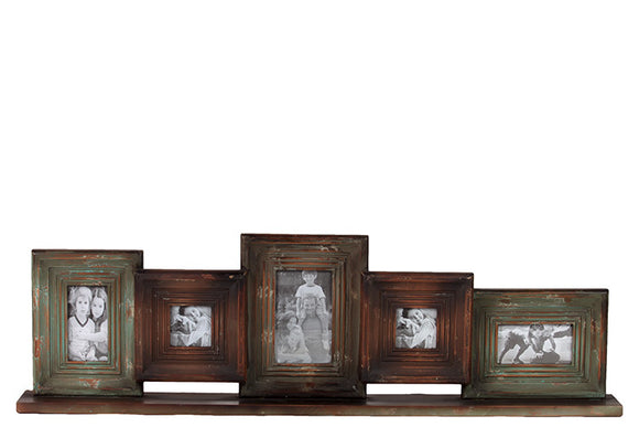 Sturdy and Durable Stunning Five Wooden MultiPhoto Frame Set