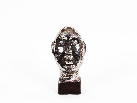 Silver Coated Ceramic Head with Base