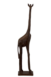 Beautifully Resin Unique Giraffe Copper Finish