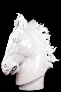 Classy Resin Horse White