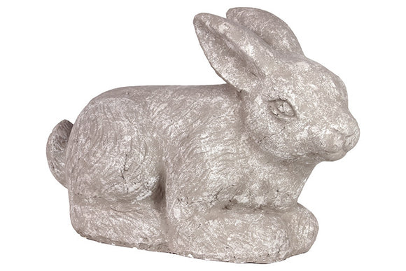 Cute and Adorable Terracotta Sitting Rabbit in Grey