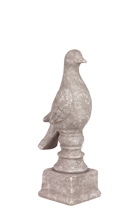 Beautiful and Elegant Terracotta Bird on Stand (Small)