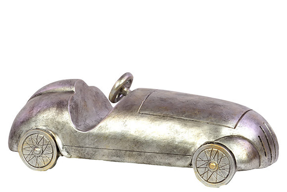 Fancy and Exclusive Resin Classic Sports Car in Silver