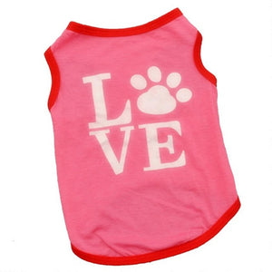 Summer New dog pet clothes dog shirt Pet Dog Vests Puppy Vest Cat Vest Summer small dog wear ropa para perros vestidos