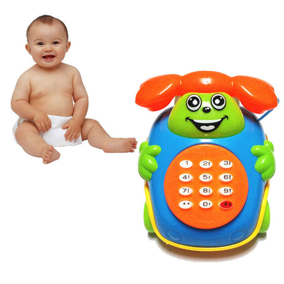 New Baby Developmental Educational Toys for Children Newborn Cartoon Phone Model Kids Toys Gift New